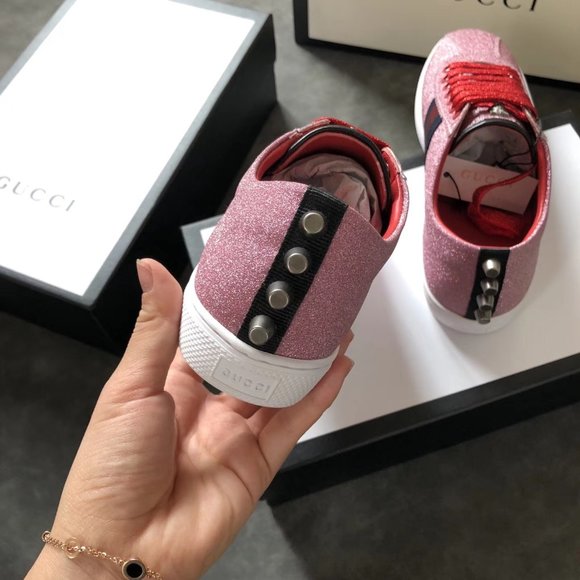 newgUCCI LEATHER CASUAL SHOES FOR WOMEN